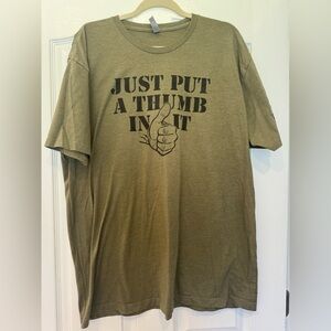 Kentucky Ballistics Put A Thumb In It T Shirt XXL